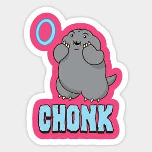 Baby Chonkzilla Sticker